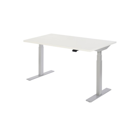 Wize Basics electric sit-stand desk white