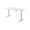 Wize Basics sit-stand desk white