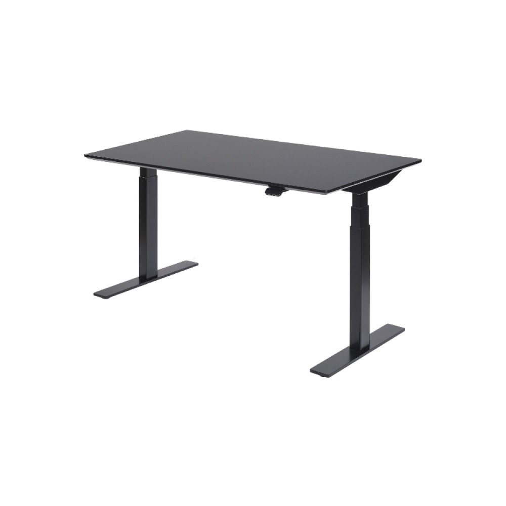 Wize Basics electric sit-stand desk black nano